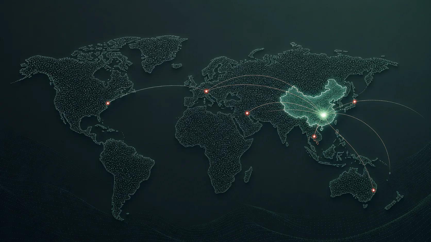 KEC Tour global custom metal parts supply map
