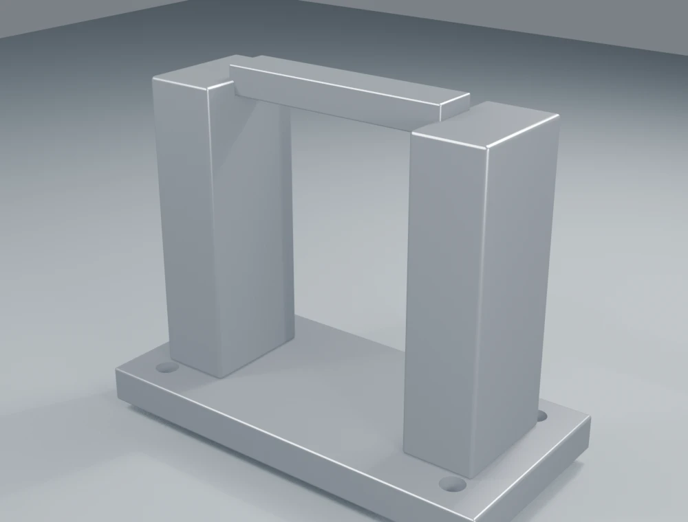 Optical instrument mounting frame